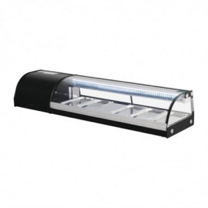 Vitrina de sushi Serie G 1500mm 60L - Polar - Fourniresto