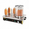 Hot dog warmer 4 plots - Buffalo - Fourniresto