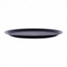 Plateau Antidérapant Noir Blackline Rond Ø 310mm - Roltex - Fourniresto