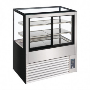 Vitrina de servicio trasero refrigerada Serie U 900mm - Polar - Fourniresto