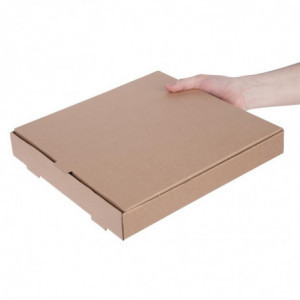 Cajas de pizza Kraft de 30 cm - Paquete de 100 - Fiesta Green - Fourniresto