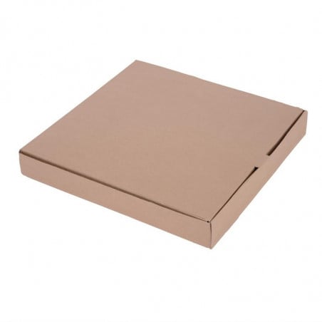 Cajas de pizza Kraft de 35 cm - Lote de 50 - Fiesta Green - Fourniresto