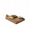 Tabla de servir de madera de acacia Tuscany 420 x 230 mm - T&G Woodware - Fourniresto