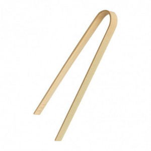 Bamboo Tongs 160mm - Pack of 50 - Fiesta Green - Fourniresto