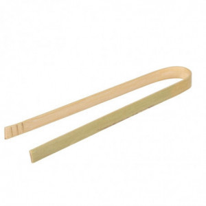 Bamboo Tongs 160mm - Pack of 50 - Fiesta Green - Fourniresto