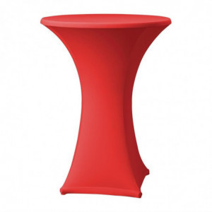 Funda de mesa extensible Samba Roja para mesa con patas rectas - FourniResto - Fourniresto