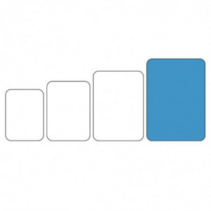 Bandeja Laminada Rectangular Con Asas Capri 640Mm - Cambro - Fourniresto