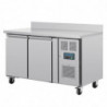 Refrigerated Table with 2 Doors and Backsplash - 282 L - Polar - Fourniresto