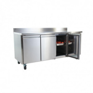 Mesa Refrigerada con Respaldo 3 Puertas - 417 L - Polar - Fourniresto