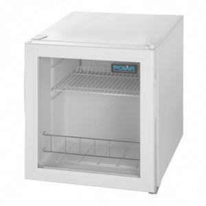 Vitrina refrigerada de mostrador blanca de la serie C - 46L - Polar - Fourniresto