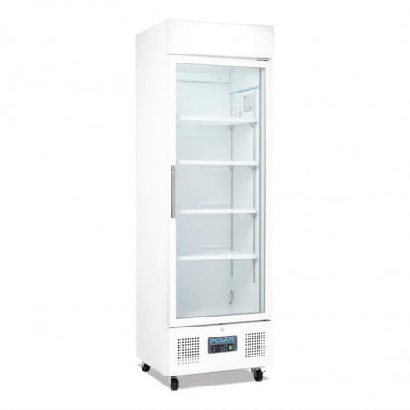 Vitrina refrigerada positiva blanca Serie G - 336 L - Polar - Fourniresto