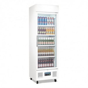 Vitrina refrigerada positiva blanca Serie G - 336 L - Polar - Fourniresto