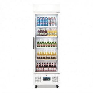 Vitrina refrigerada positiva blanca Serie G - 336 L - Polar - Fourniresto