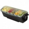 5-Compartment Plastic Dome Box - FourniResto - Fourniresto