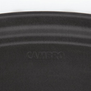 Bandejade Servicio Ovalada de Fibra de Vidrio Antideslizante Camtread Negro - Cambro - Fourniresto