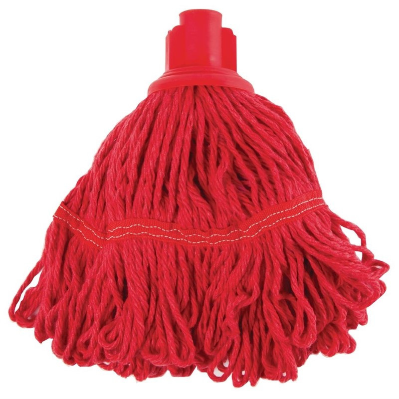 Cabeza de fregona de microfibra Bio Fresh roja - Jantex - Fourniresto