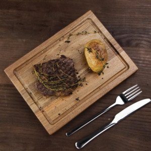 Small Acacia Wood Steak Board - Olympia - Fourniresto