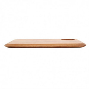 Rounded Acacia Presentation Board - Olympia - Fourniresto