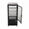 Vitrina refrigerada negra con puertas curvas 86 L - Polar - Fourniresto