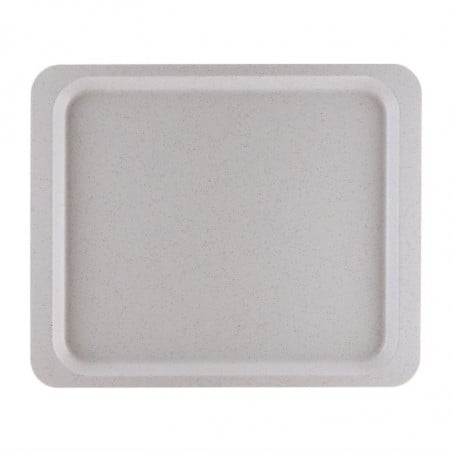 Bandejade servicio de poliéster GN1/2 325x265mm Gris moteado - Roltex - Fourniresto