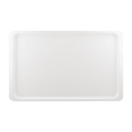 Plateau de Service en Polyester GN1/1 530x325mm Blanc - Roltex - Fourniresto