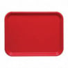 Plateau Nordic 360x280mm Rouge - Roltex - Fourniresto