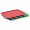 Bandejade servicio de poliéster trapezoidal GN 500x325mm Rojo - Roltex - Fourniresto