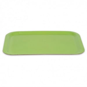 Bandeja de Servicio en Poliéster Trapecio GN 500x325mm Verde - Roltex - Fourniresto