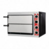 Horno de pizza compacto Pisa 2 cámaras - 230V - Gastro M