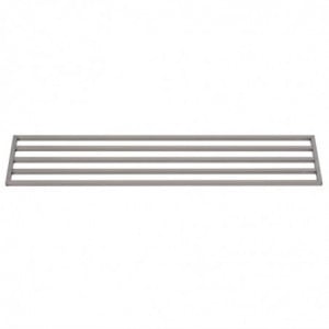 Ajourée Wall Shelf in Stainless Steel - L 1800 x 400mm - Gastro M