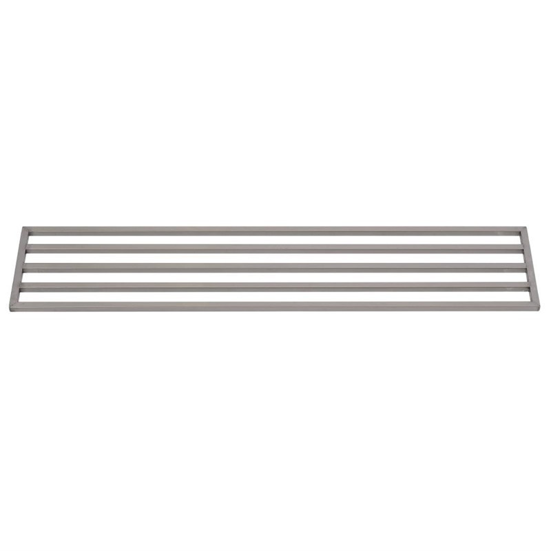 Perforated Stainless Steel Wall Shelf - L 1800 x 400mm - Gastro M