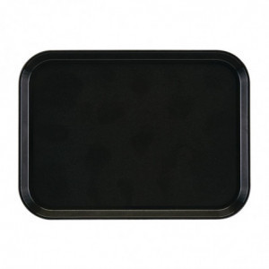 Bandeja rectangular antideslizante de fibra de vidrio EpicTread negro 350mm - Cambro - Fourniresto