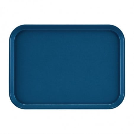 Plateau Rectangulaire Antidérapant en Fibre de Verre EpicTread Bleu 350mm - Cambro - Fourniresto