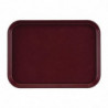 Bandeja rectangular antideslizante de fibra de vidrio EpicTread Bordeaux 350mm - Cambro - Fourniresto