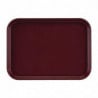 Plateau Rectangulaire Antidérapant en Fibre de Verre EpicTread Bordeaux 350mm - Cambro - Fourniresto