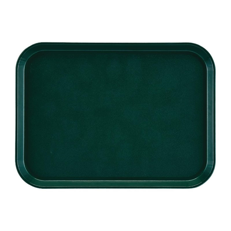 Bandejarectangularantideslizante de fibra de vidrio EpicTread verde 415mm - Cambro - Fourniresto