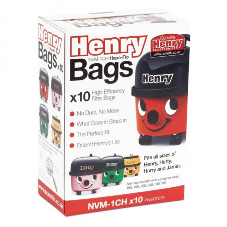 Bolsas de aspiradora Henry - Paquete de 10 - FourniResto - Fourniresto