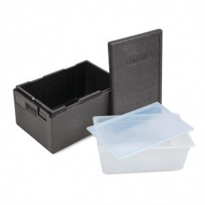 Contenedor Epp GN 1/1 Apertura Superior Con Bandeja GN 1/1 y Tapa - 46L - Cambro