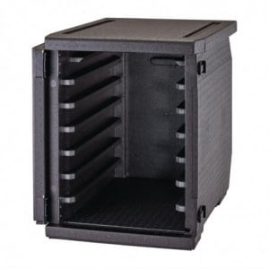 Contenedor EPP de carga frontal con 6 correderas - 126L - Cambro