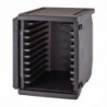 Contenedor EPP de carga frontal con 9 deslizadores - 126L - Cambro