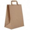 Grandes Bolsas Compostables de Papel Reciclado - P 250 mm - Lote de 250 - Vegware