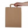 Grandes Bolsas Compostables de Papel Reciclado - P 250 mm - Lote de 250 - Vegware