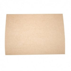 Papel pergamino no blanqueado compostable - L 380 x A 275 mm - Paquete de 500 - Vegware