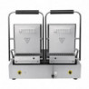 Grill de Contacto Doble Bistro Ranurado/Ranurado en Inox - Buffalo