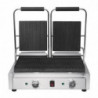 Grill de Contacto Doble Bistro Ranurado/Ranurado en Inox - Buffalo