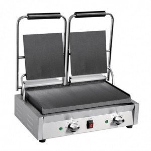 Grill De Contacto Doble Bistro Liso/Liso 230V - Buffalo