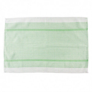 Green Cotton Dishcloths - Set of 10 - Vogue - Fourniresto