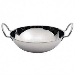 Plato Balti de acero inoxidable - Ø160mm - Olympia - Fourniresto