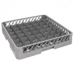 Glass Rack 49 Compartments - W 500 x D 500mm - Vogue