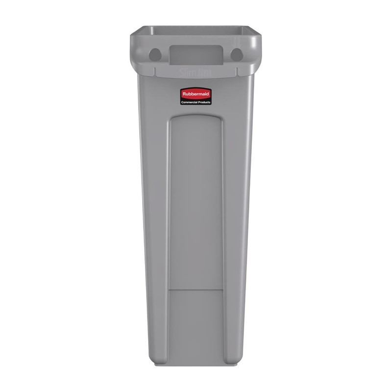 Contenedor Gris Slim Jim - 87L - Rubbermaid